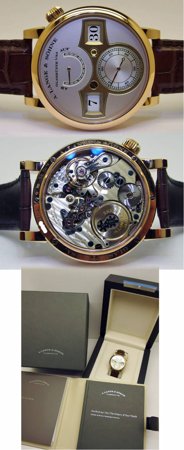A. Lange &amp; S&ouml;hne ZEITWERK in Rotgold 140.032